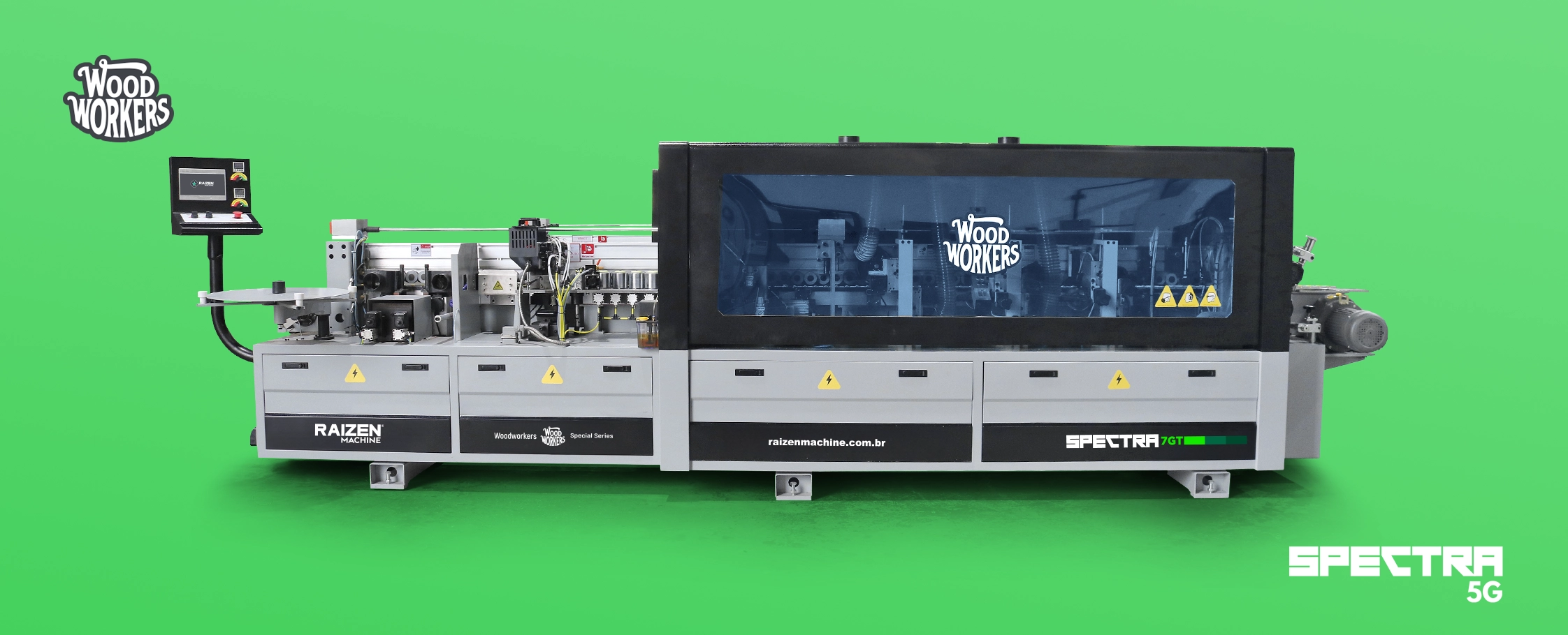 COLADEIRA DE BORDO PARA INDUSTRIA MOVELEIRA E MARCENARIA - SPECTRA 5G