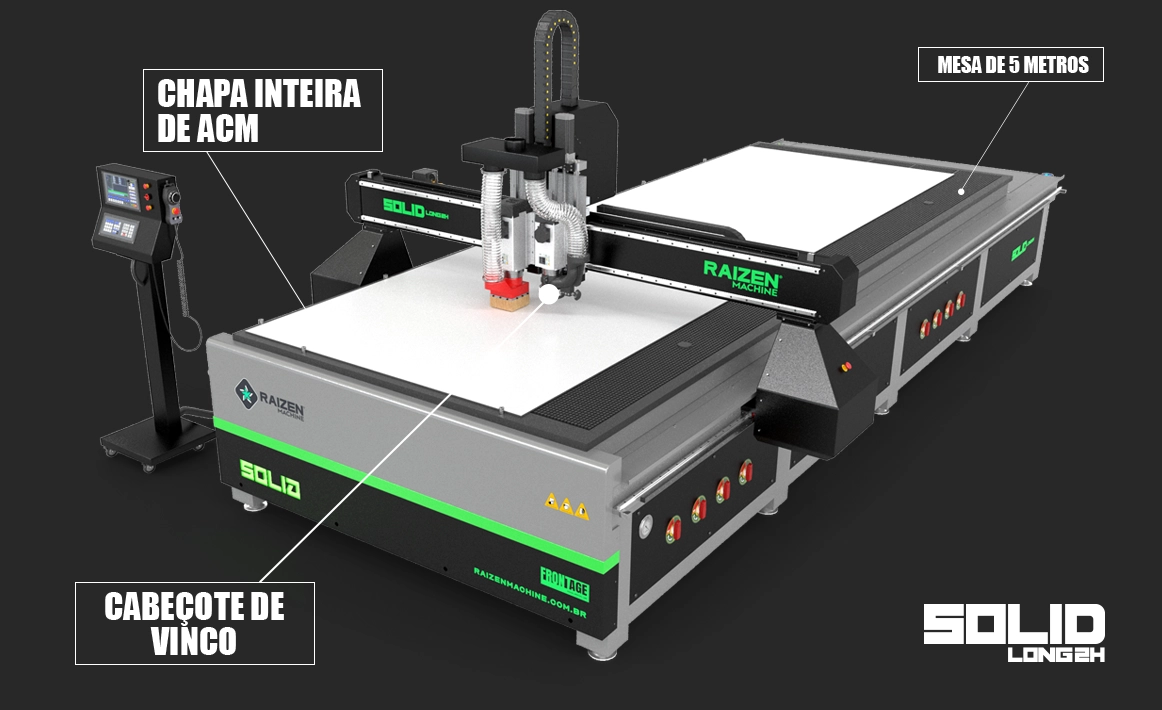 Router CNC para comunicação visual