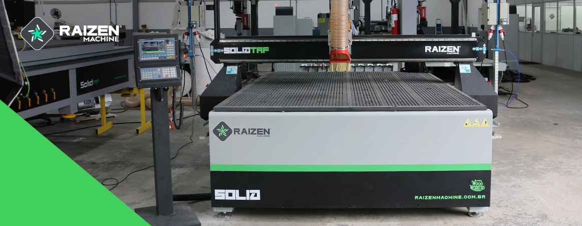 Router CNC SOLID TAF da Raizen Machine - RAIZEN MACHINE