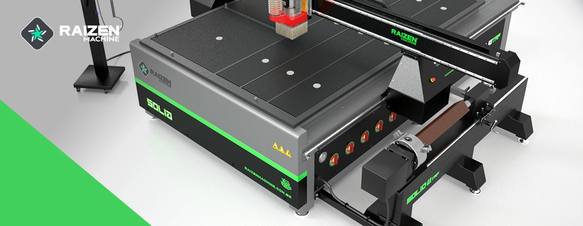 Router CNC SOLID TAF da Raizen Machine - RAIZEN MACHINE